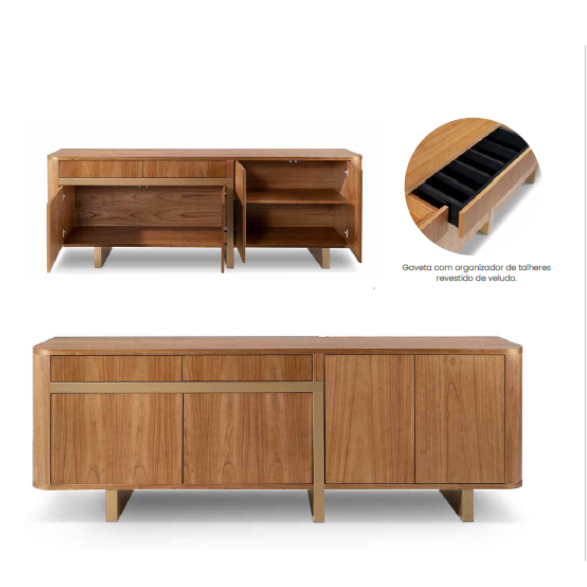 Balcão JADE 2 METROS