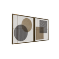 QUADROS COM MOLDURA 93X93