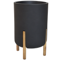 Vaso Cilíndrico Decore 34 Chumbo