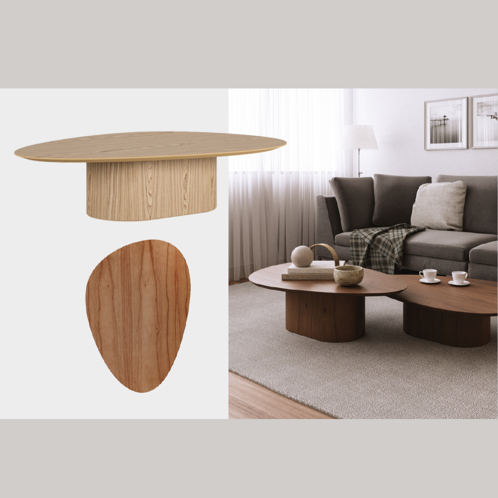 MESA DE CENTRO ORGÂNICA