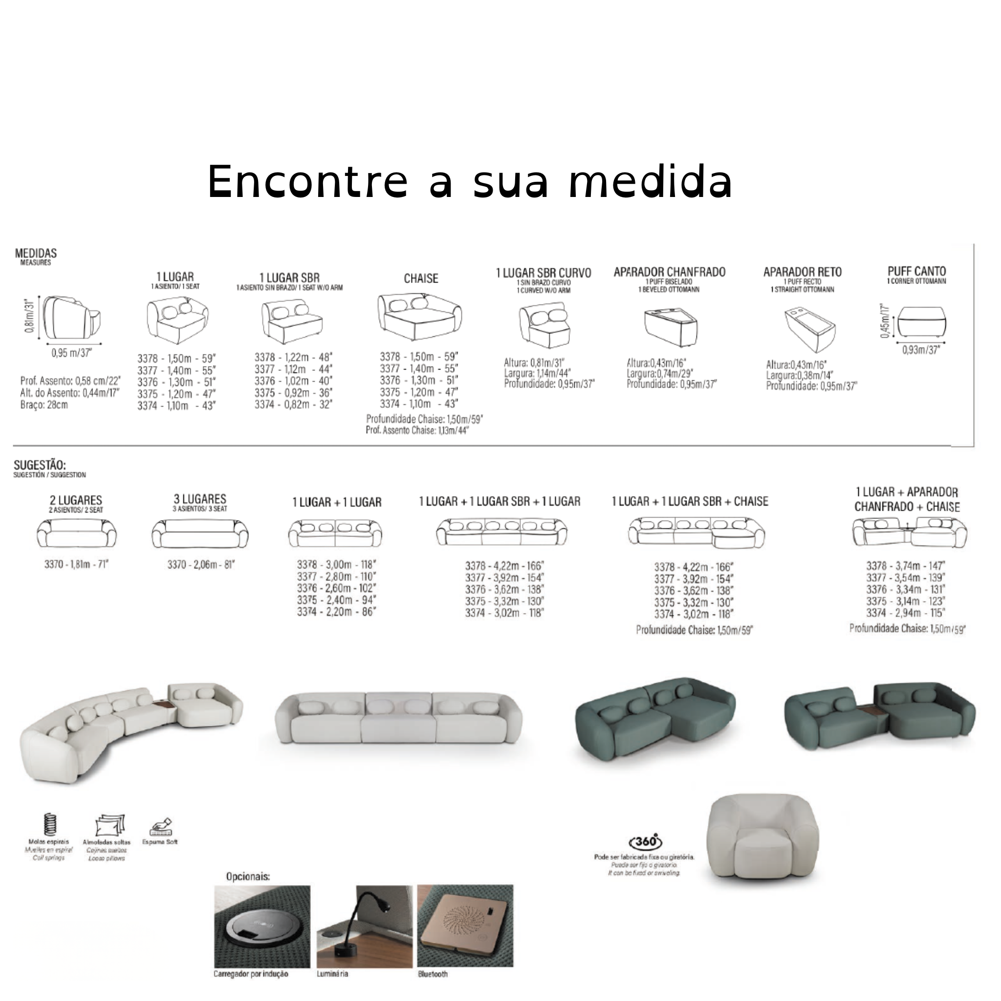 Sofá Chelles com Chaise