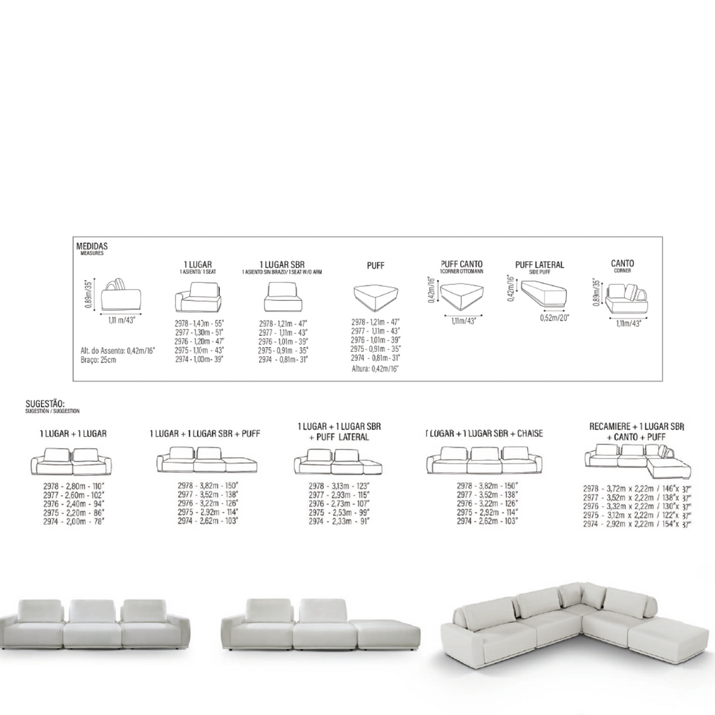 Sofá Modular
