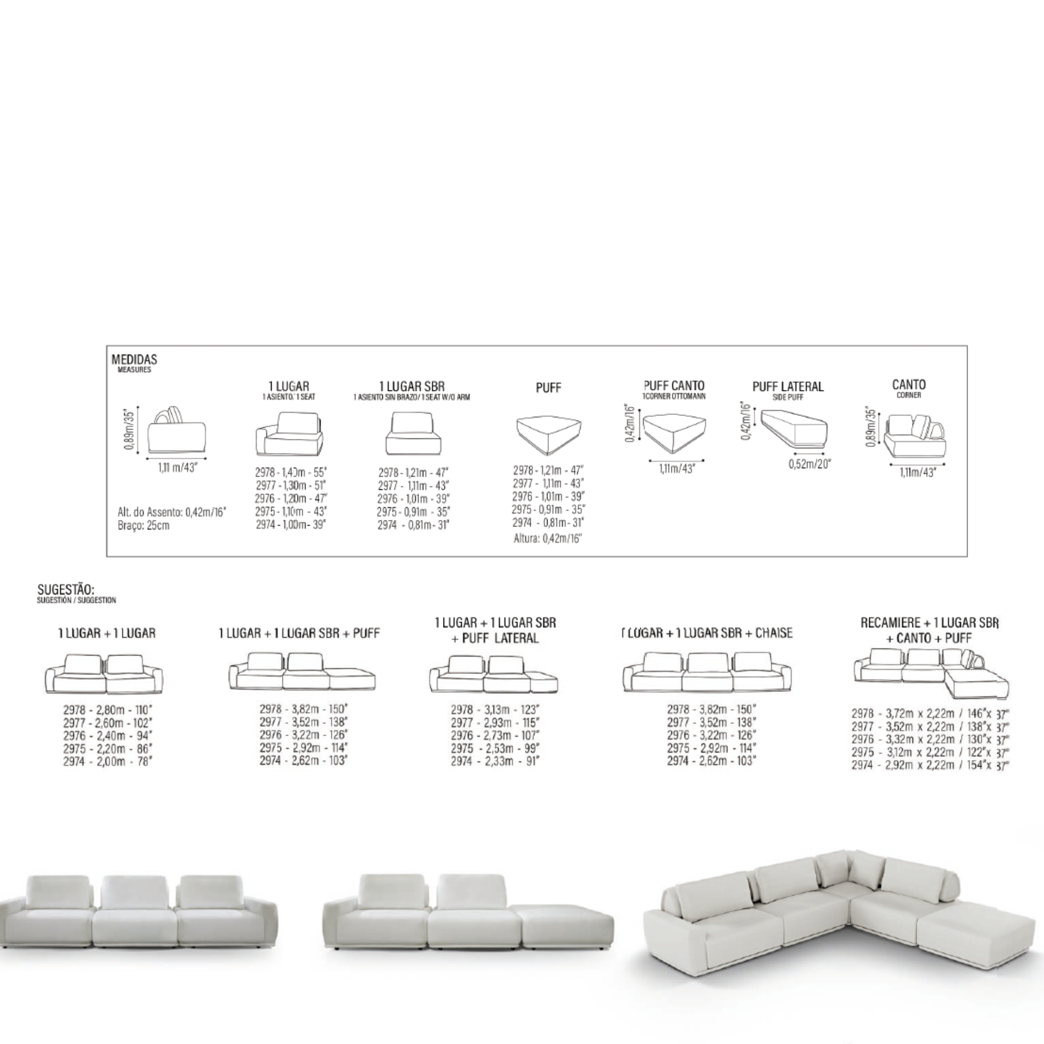 Sofá Modular