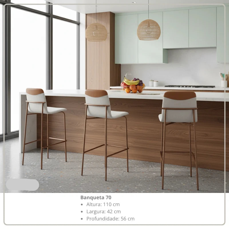 Banqueta 72 – Ambiente Interno