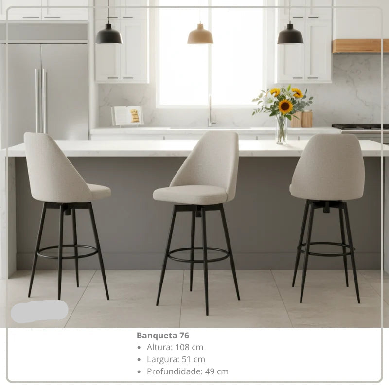 Banqueta 76 – Ambiente Interno