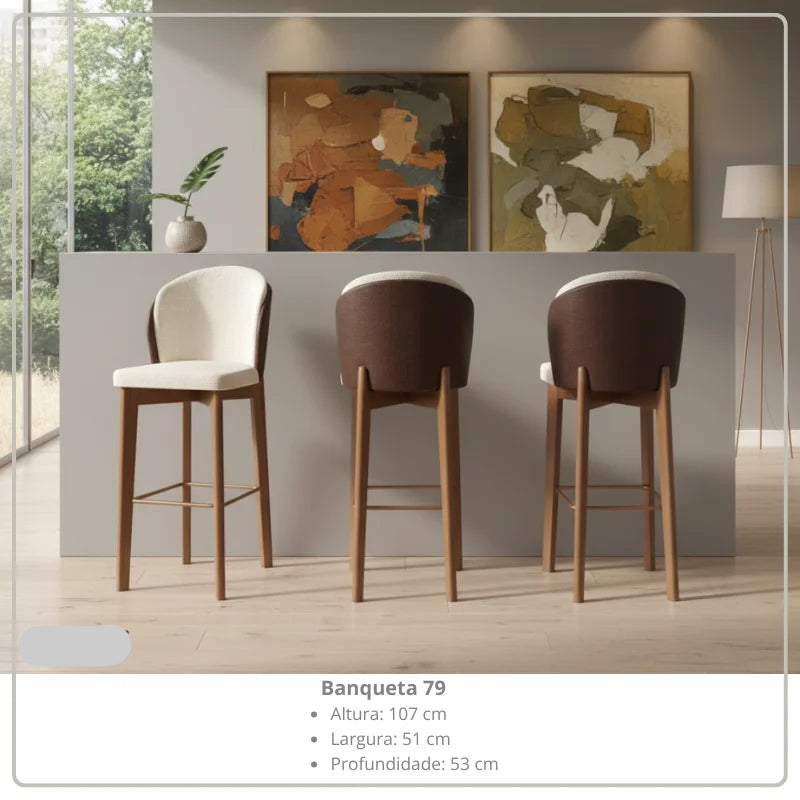 Banqueta 79 – Ambiente Interno