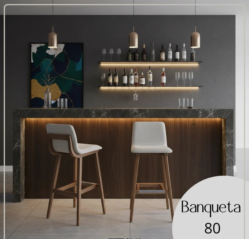 Banqueta 80 – Ambiente Interno