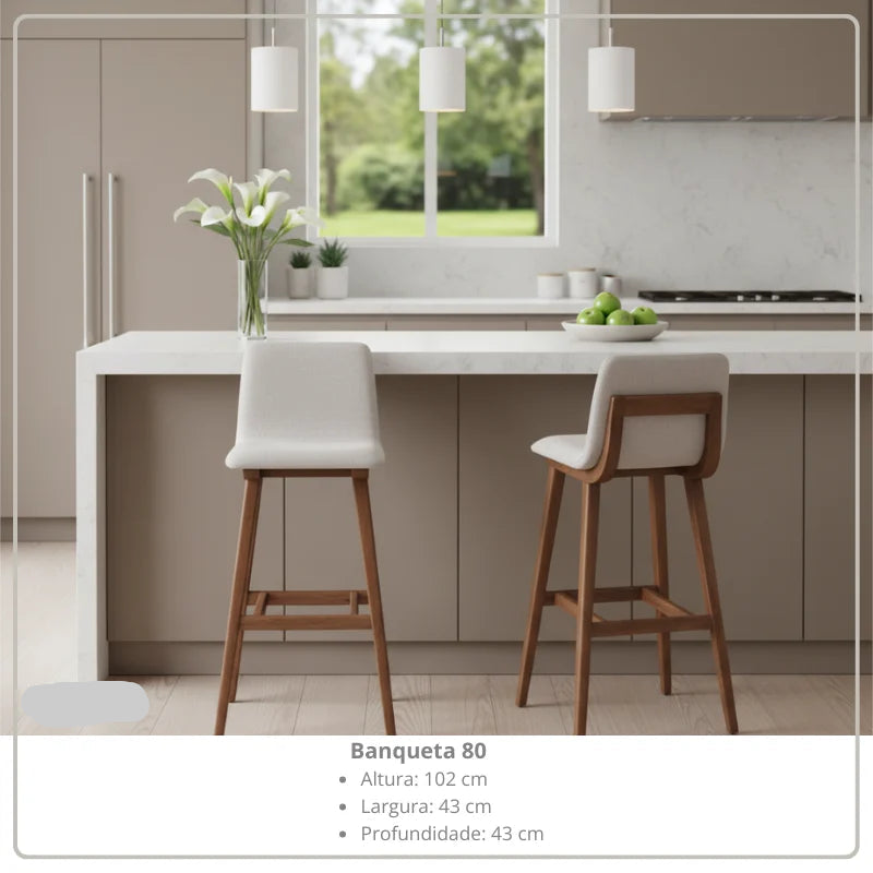 Banqueta 80 – Ambiente Interno