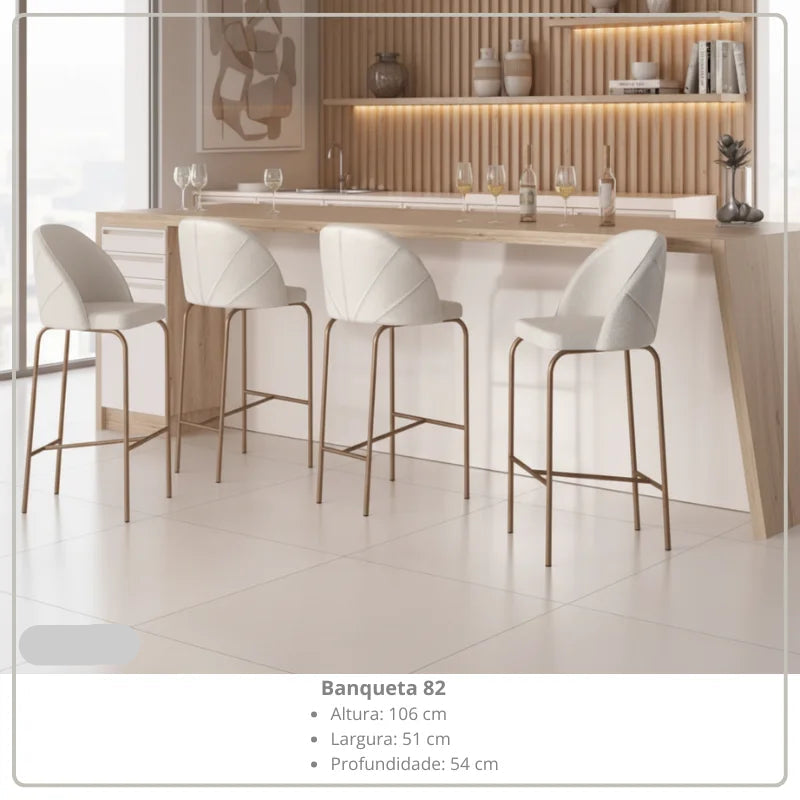 Banqueta 82 – Ambiente Interno