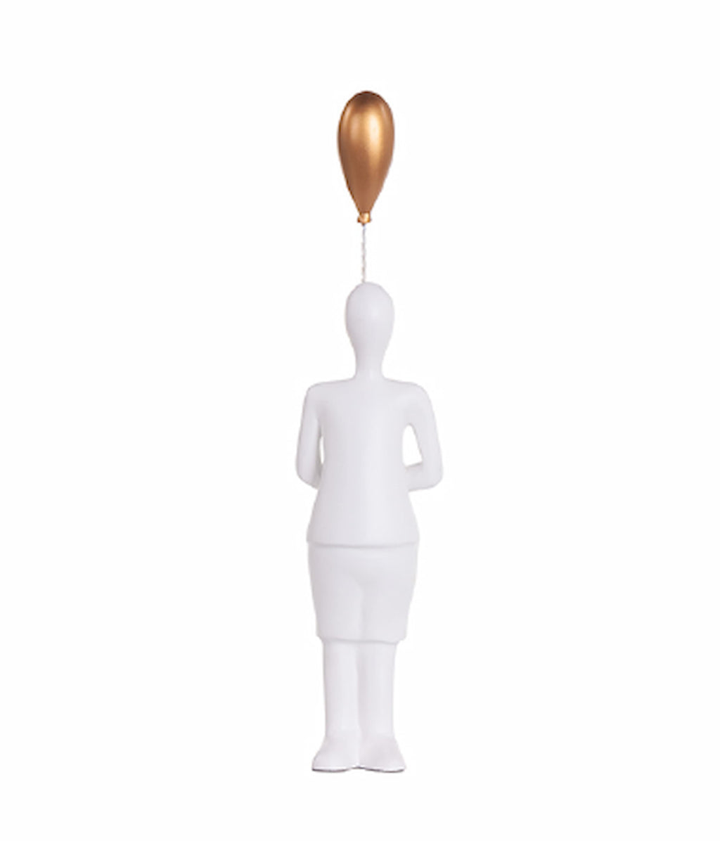 Escultura  Menino com Balão