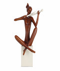 Escultura Violonista Marrom – Modali Design
