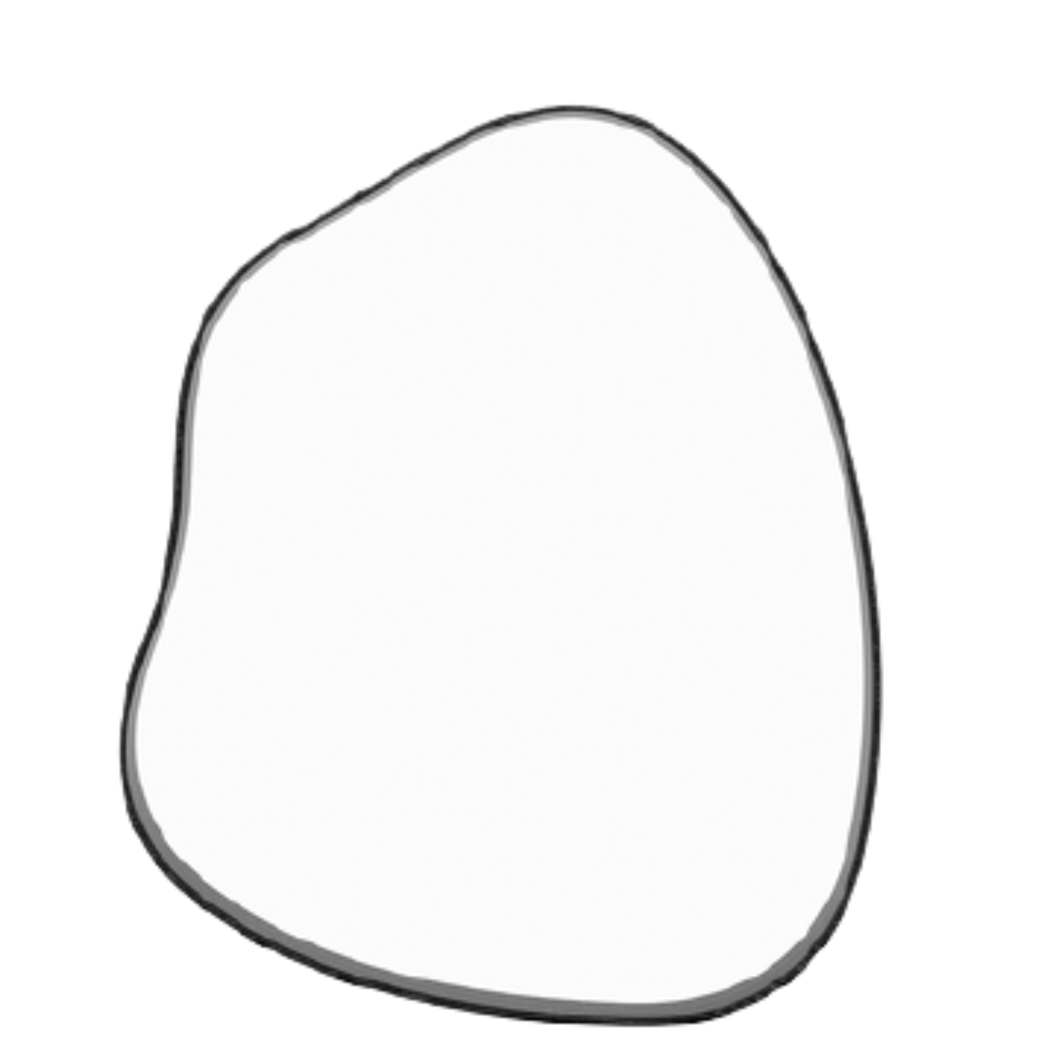 Espelho Orgânico 1,09 Alt