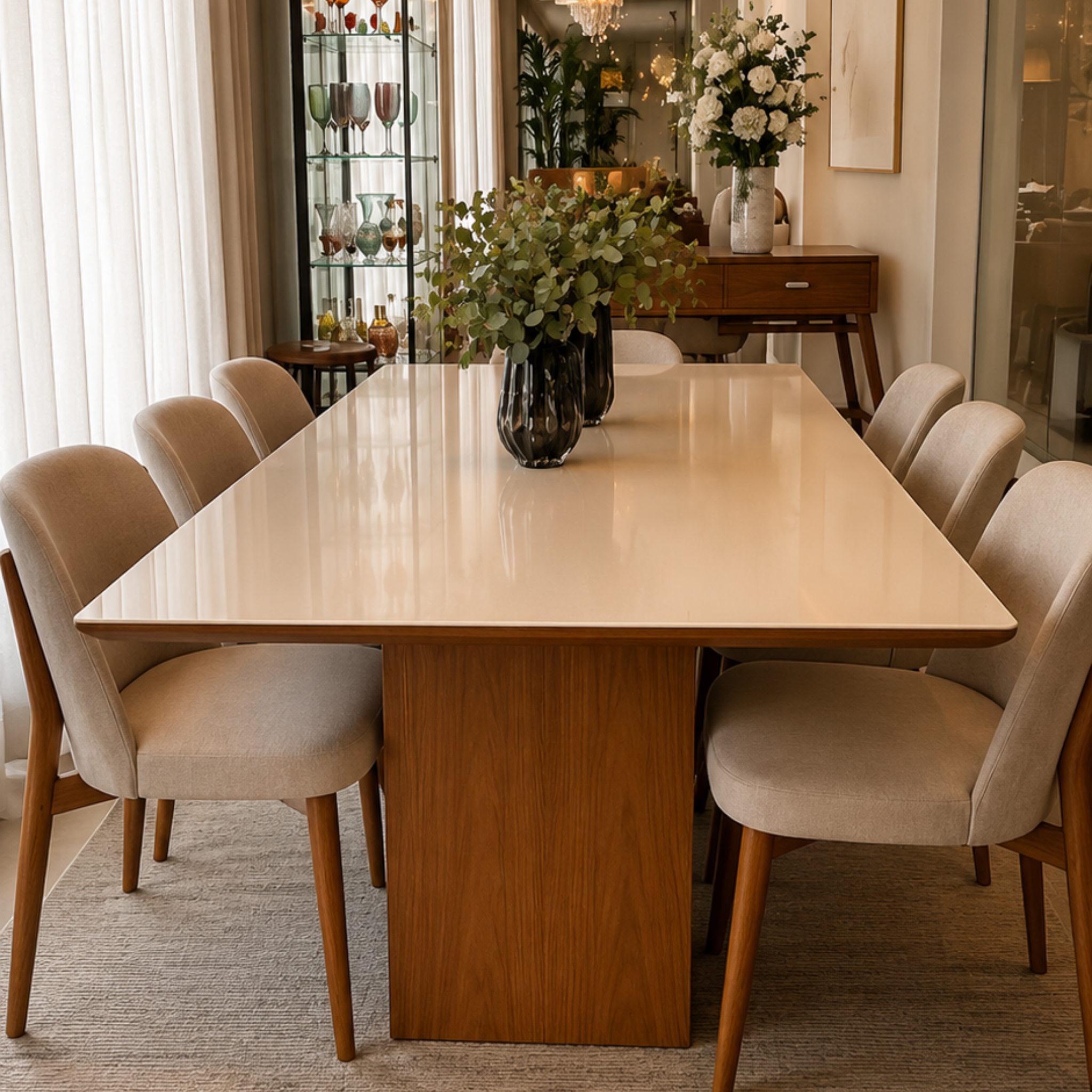 MESA DE JANTAR JORDÂNIA