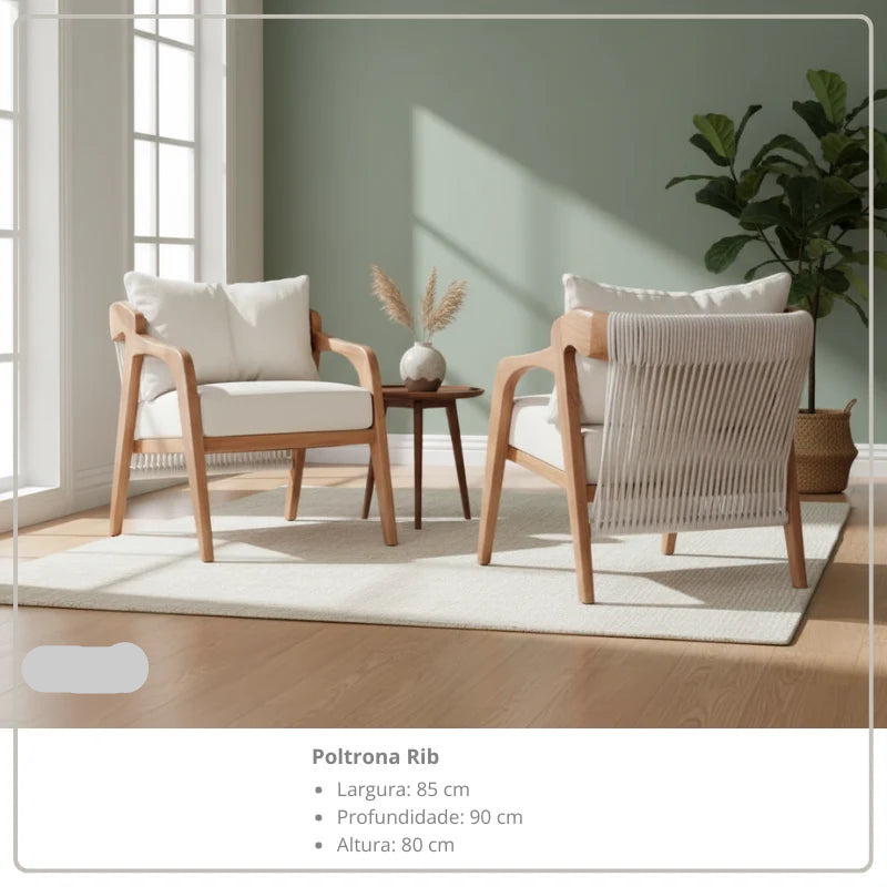 Poltrona Rib